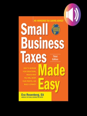 cover image of Small Business Taxes Made Easy